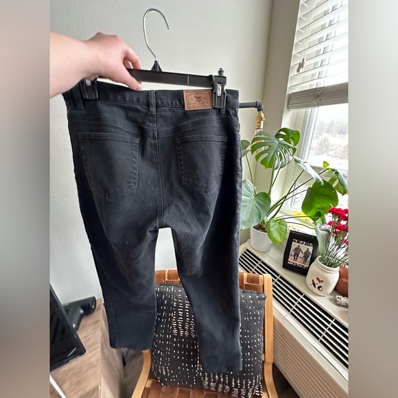 Lauren Jeans CO. Classic Black Straight Leg Jeans - Picture 4 of 11